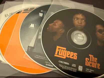 Fugees The Score + Boyz II Men + Eurythmics + Shaggy 4 CD Bundle Lot