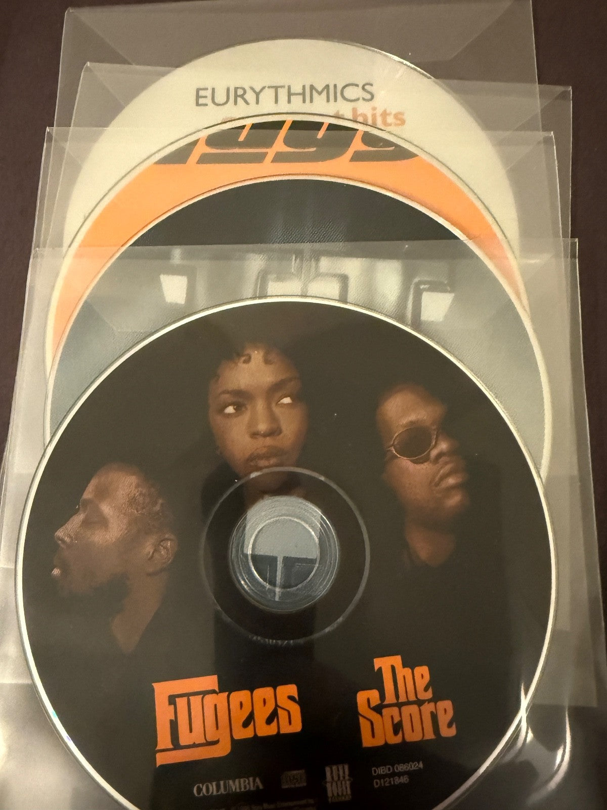 Fugees The Score + Boyz II Men + Eurythmics + Shaggy 4 CD Bundle Lot