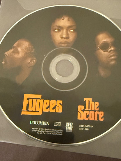 Fugees The Score + Boyz II Men + Eurythmics + Shaggy 4 CD Bundle Lot
