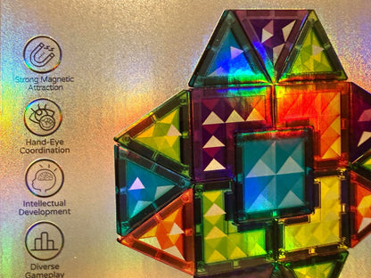 PZL Diamond Magnetic Building Blocks 32pc 4D Set Educational Toy Kids STEM
