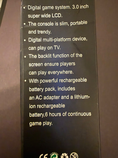 Handheld Retro Game Console Plus White Portable Game System TV Output | 0220