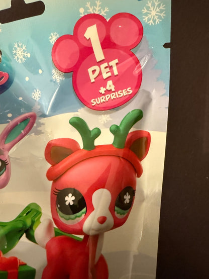 Littlest Pet Shop Blind Bag Winter Snow Day Series 2 Two Pack Pets