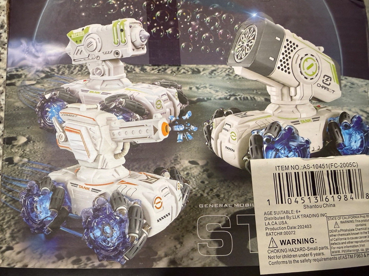 Tengcai 2.4GHz RC Stunt Tank 4WD Drift Car General Mobilization Toy