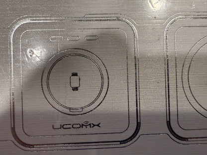UCOMX Nano 3-in-1 Magnetic Wireless Charger Portable Fast Charging Black