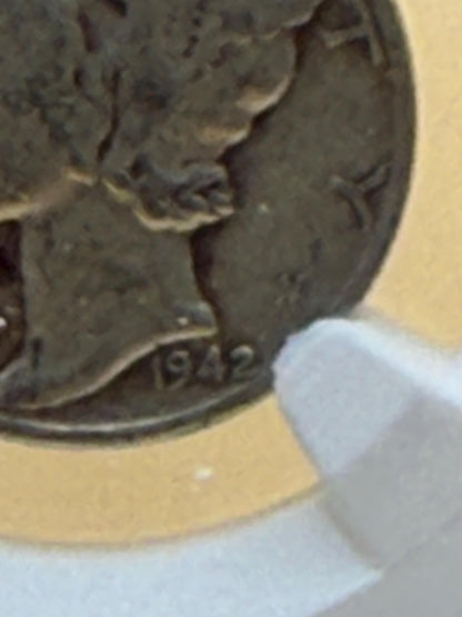 1942 Mercury Dime Route 66 Set 2oz .999 Copper Rounds Coins