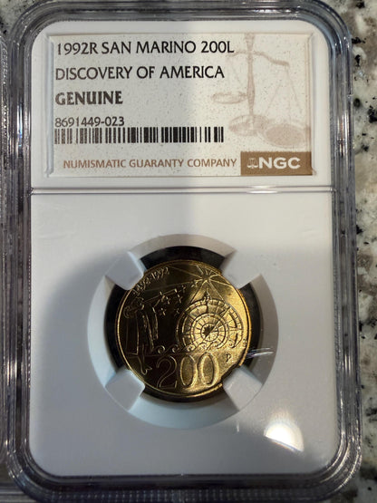 Indonesia Palembang Pitis Pirate Coin 1658–1805 NGC 1992 San Marino