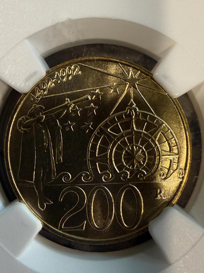 Indonesia Palembang Pitis Pirate Coin 1658–1805 NGC 1992 San Marino