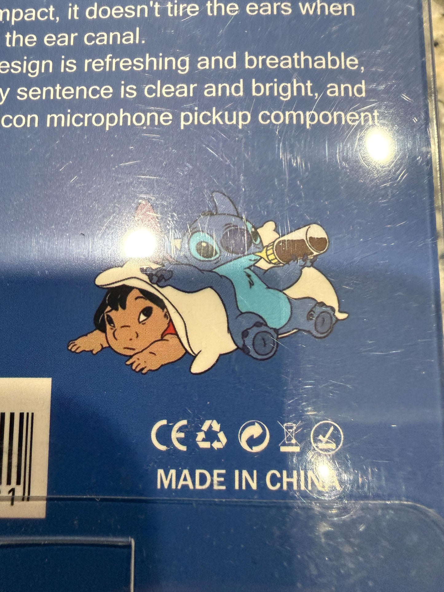 Stitch Inspired Wireless Earbuds QL-619S TWS Bluetooth 5.3 HiFi In Ear