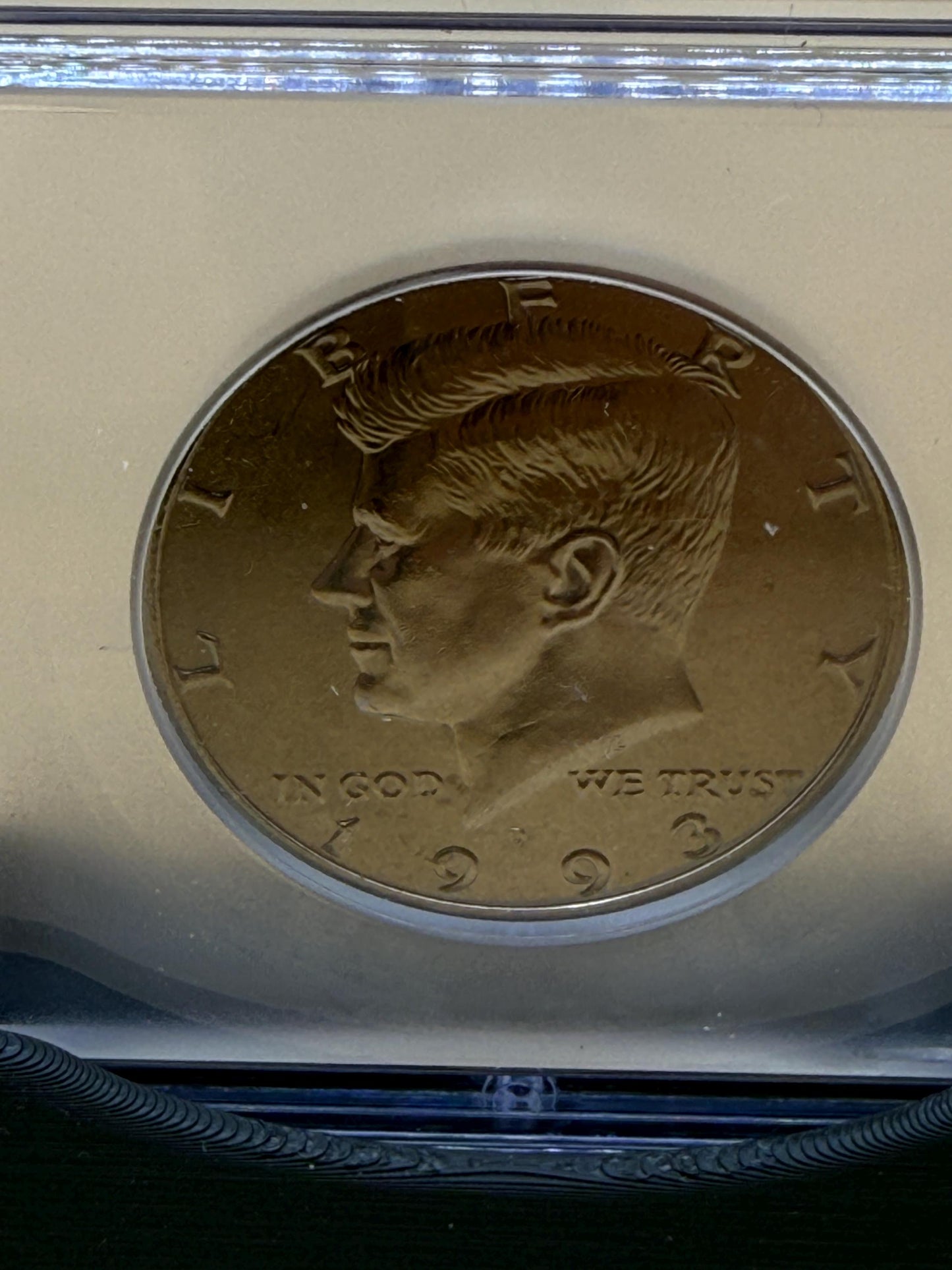 1993-D Kennedy Half Dollar ICG Certified Brilliant Uncirculated BU Coin