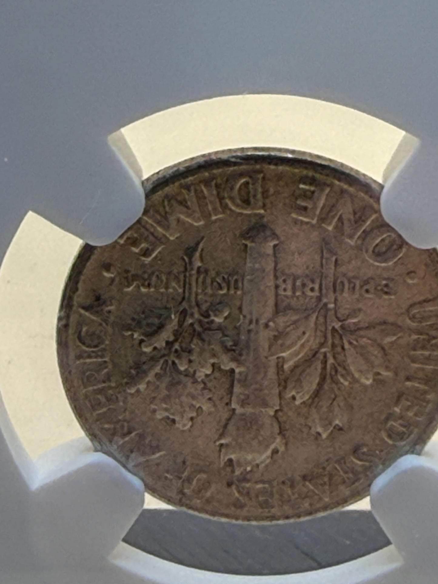 NGC Certified Roosevelt Silver Dime Genuine Random Date Pinball Collection 10C Silver