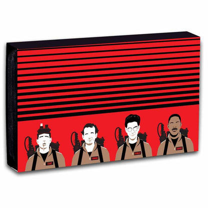 2024 Niue Ghostbusters 40th Anniversary 4oz .999 Silver Colorized Bar Sealed