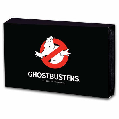 2024 Niue Ghostbusters 40th Anniversary 4oz .999 Silver Colorized Bar Sealed