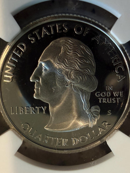 2008 S Hawaii State Quarter NGC PF Ultra Cameo GEM Proof Clad 25C