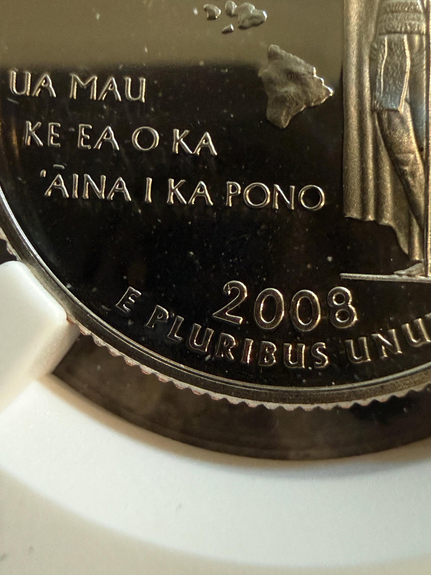 2008 S Hawaii State Quarter NGC PF Ultra Cameo GEM Proof Clad 25C
