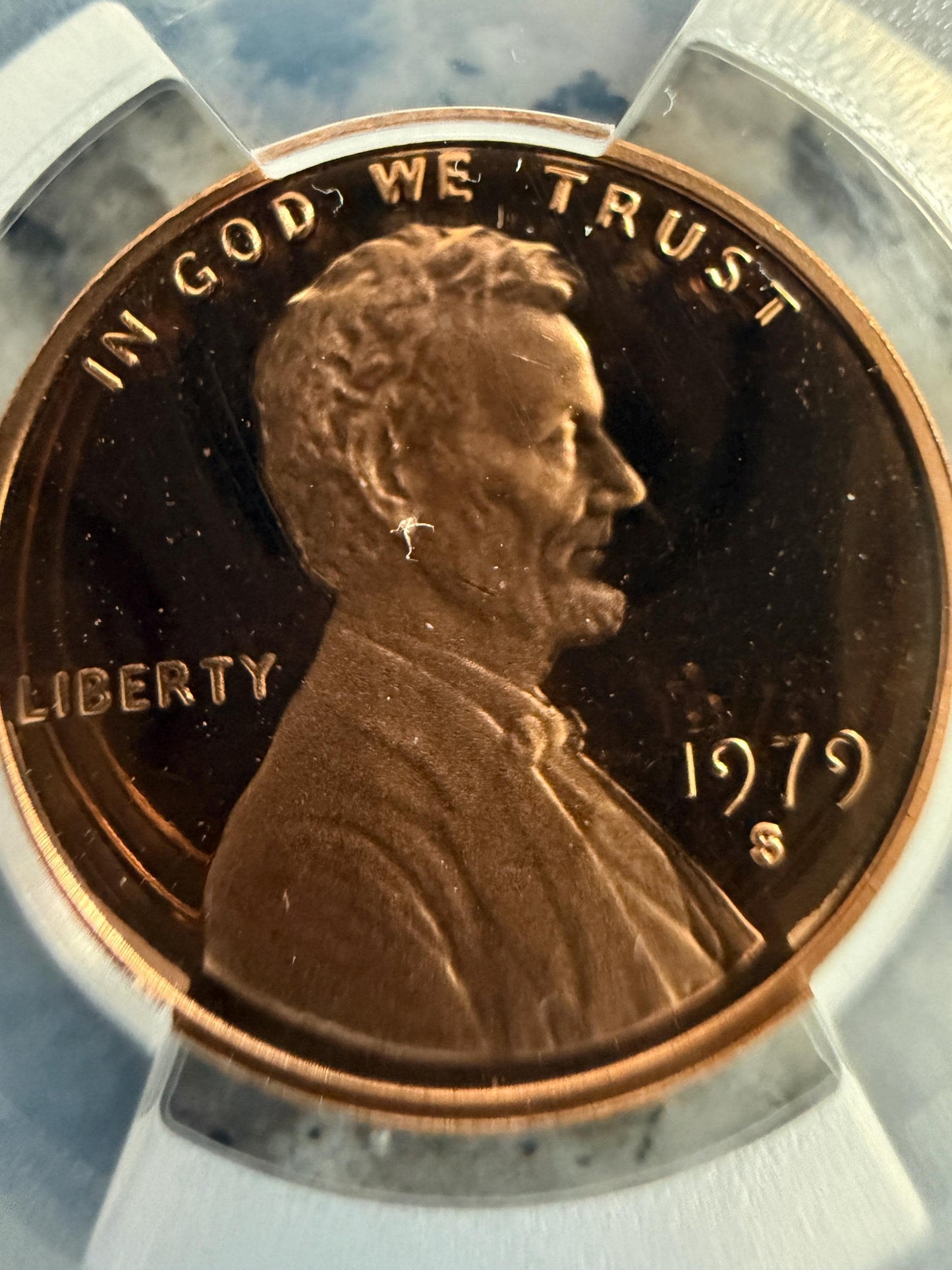 1979-S Lincoln Cent Type 2 PCGS PR69RD DCAM Deep Cameo Proof Penny