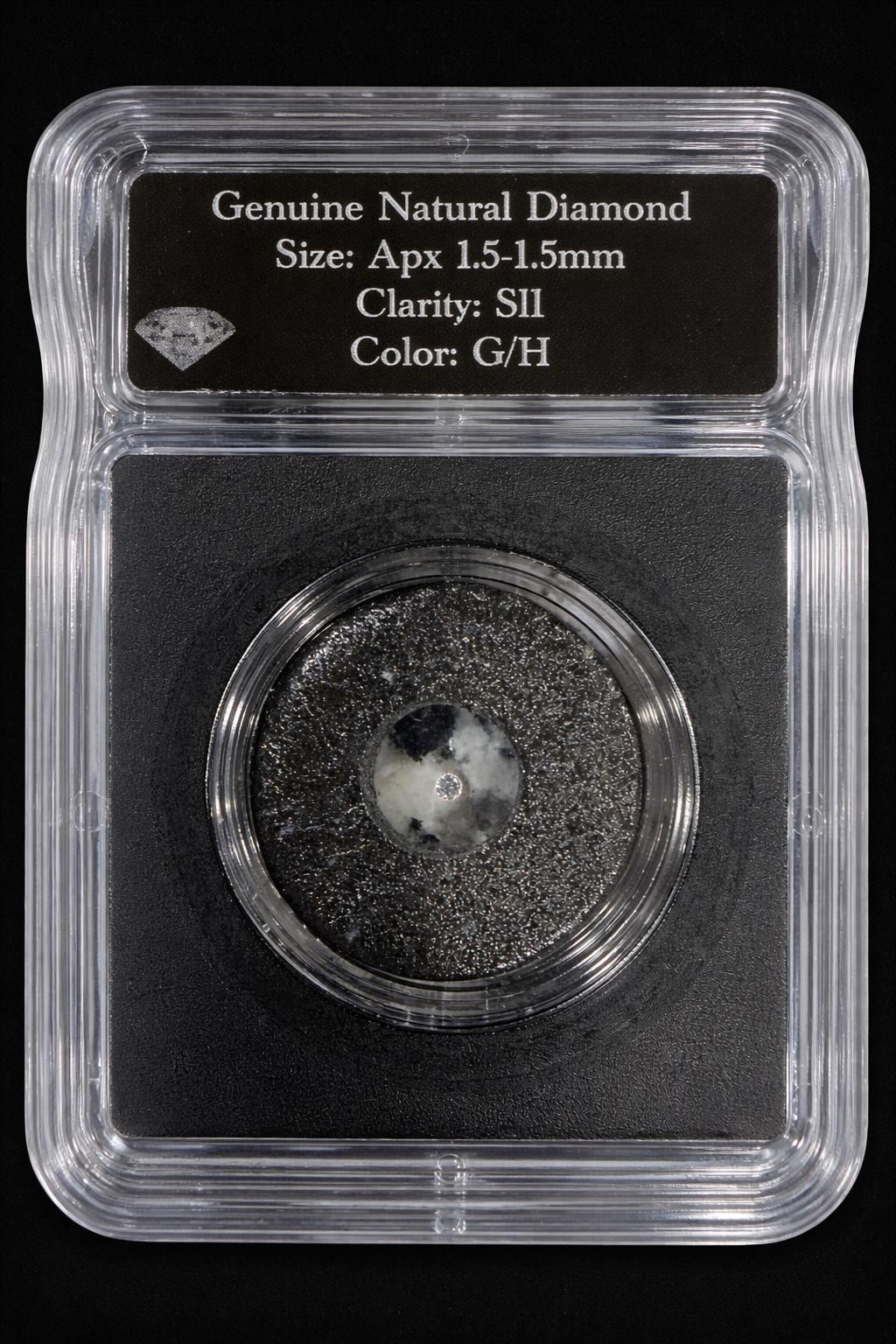 Natural Diamond 1.5-1.7mm SI1 G-H Round Loose Genuine Diamond