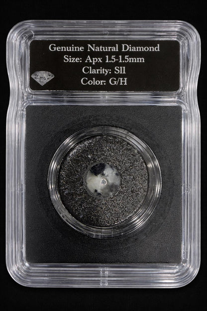 Natural Diamond 1.5-1.7mm SI1 G-H Round Loose Genuine Diamond