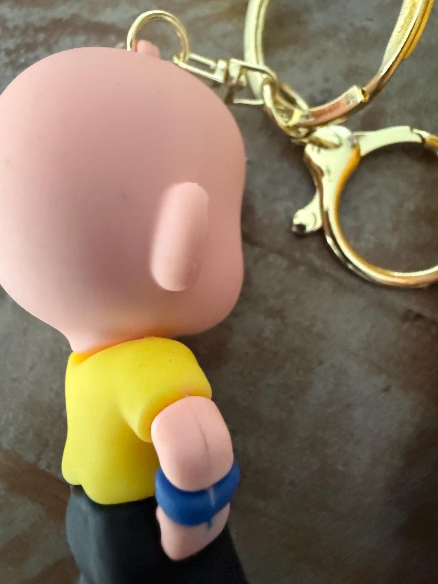 Dragon Ball Z Keychain Set Krillin & SSJ Gohan Anime Figure Charm Lot