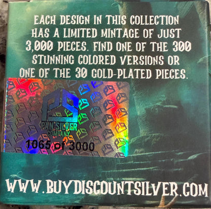 Pan Silver Mermaid 5 Gram .999 Fine Silver Bar Limited Mintage