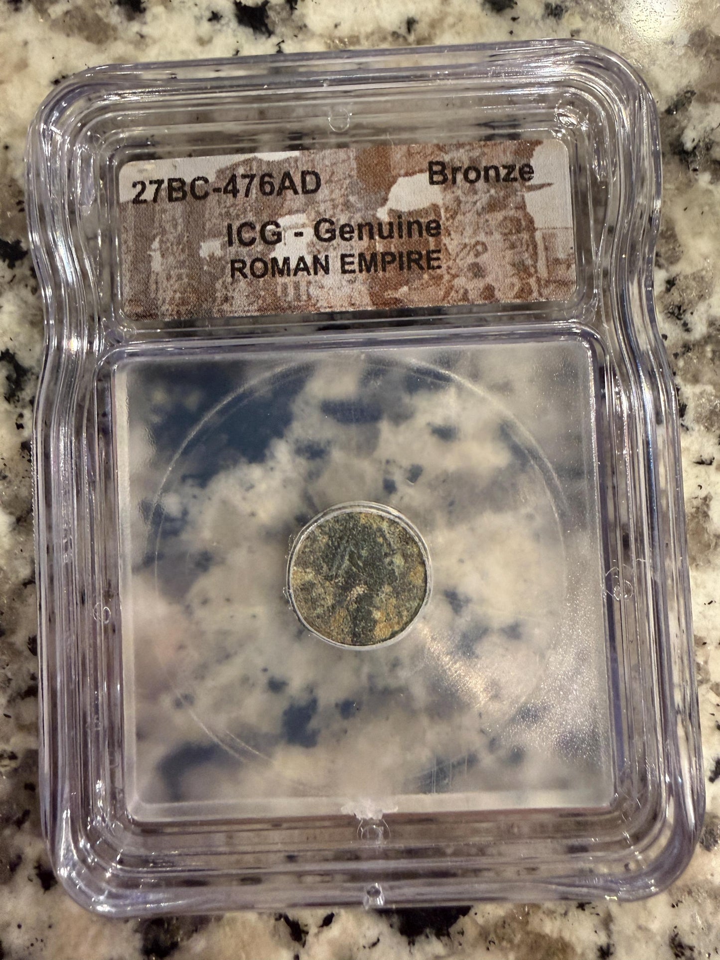 ICG Certified Roman Empire Bronze Ancient Coin Genuine Authentic Slabbed