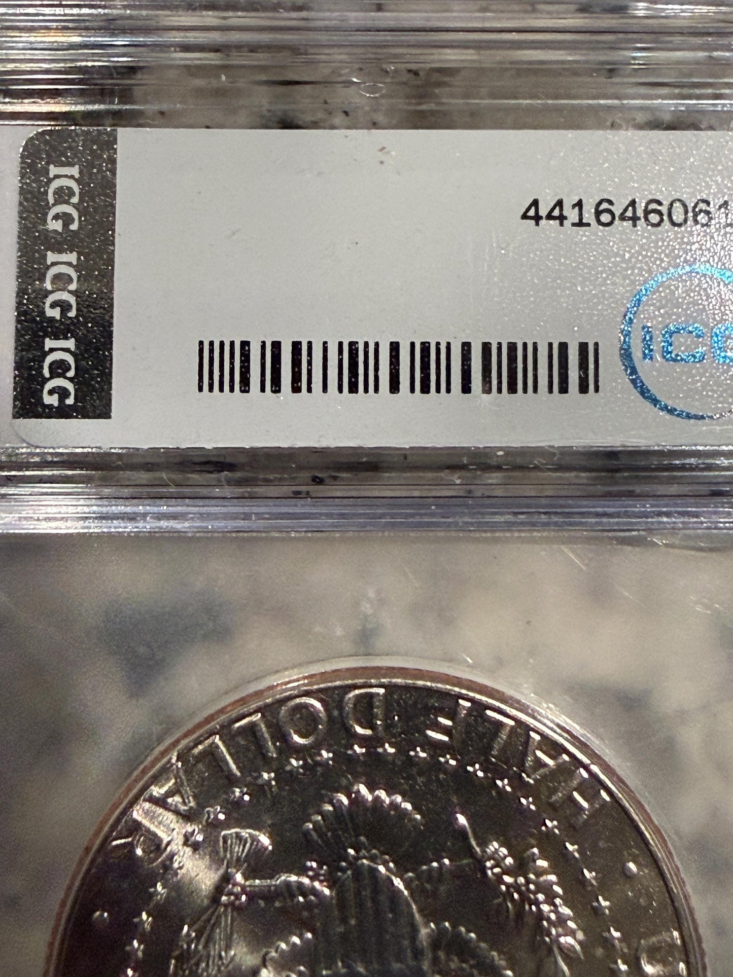 ICG Error Slab 1994 Kennedy Half Dollar Label Mismatch Rare Grading Error