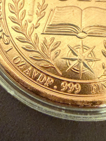 1 oz .999 Fine Copper Round A Coin for the Ferryman Collectible Medallion