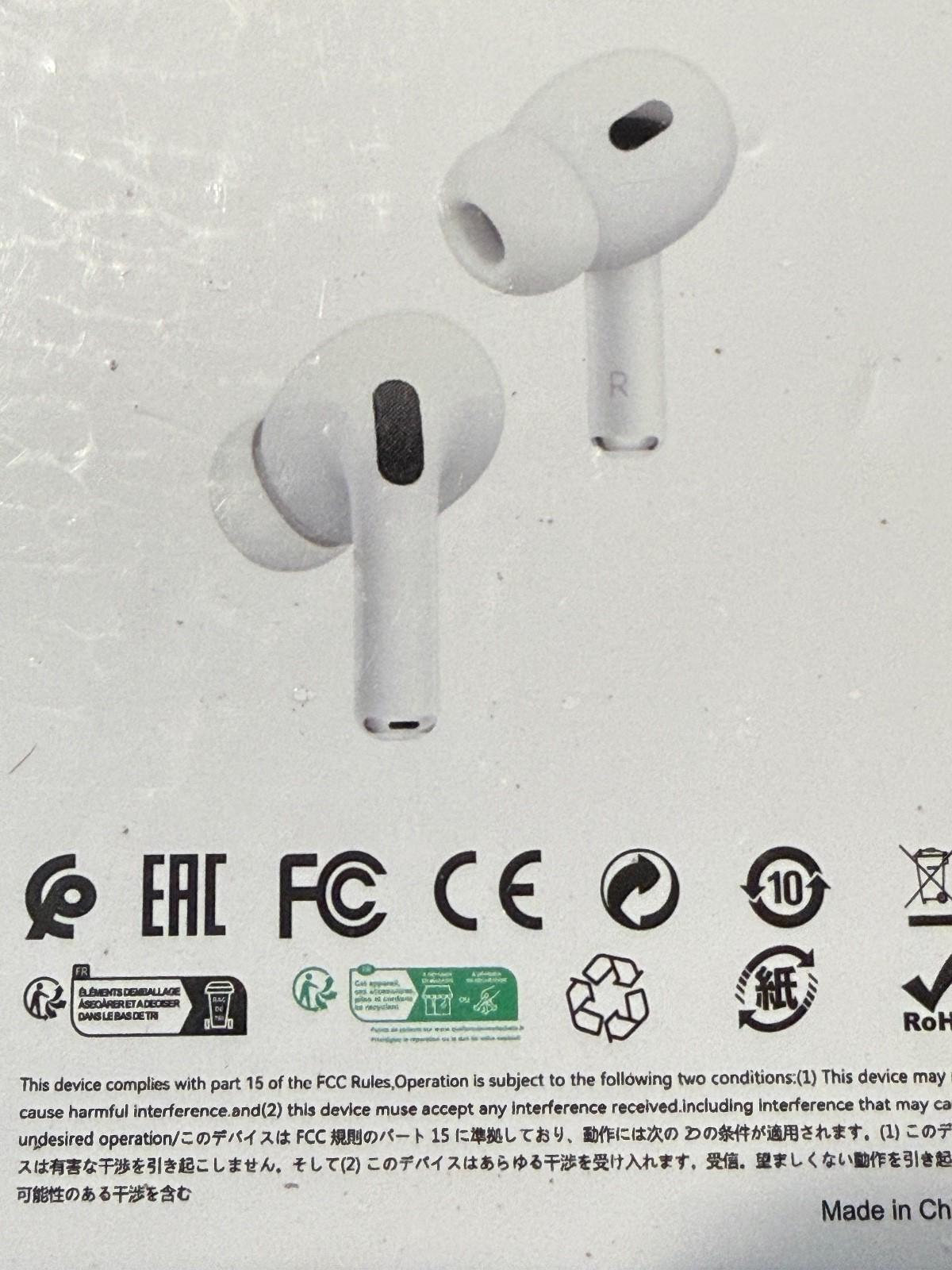 ANC ENC Wireless Earbuds Bluetooth Touch Control w Charging Case Black