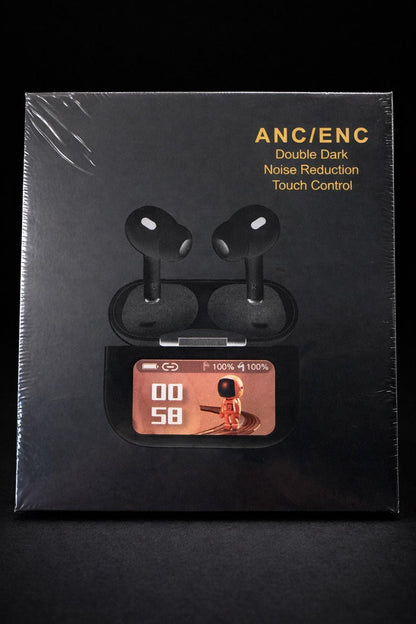 ANC ENC Wireless Earbuds Bluetooth Noise Reduction Touch Control Charging Case