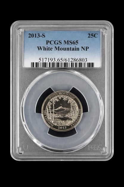 2013 S White Mountain NP Quarter PCGS Certified ATB America the Beautiful