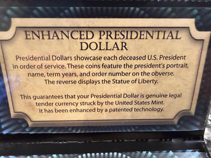 Enhanced James Madison Presidential Dollar Holographic Coin US Mint