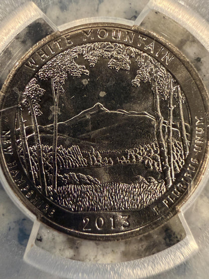 2013 S White Mountain NP Quarter PCGS Certified ATB America the Beautiful