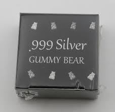 10g .999 Fine Silver Gummy Bear Bullion Bar Novelty Collectible Gift