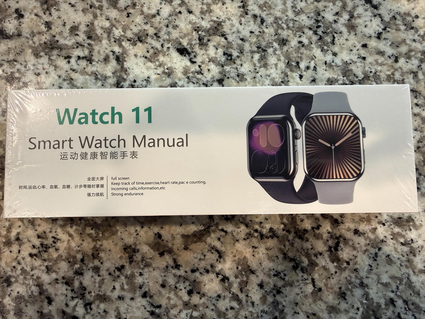 Watch 11 Smartwatch 46mm Fitness Tracker Heart Rate Sport Band Metallic