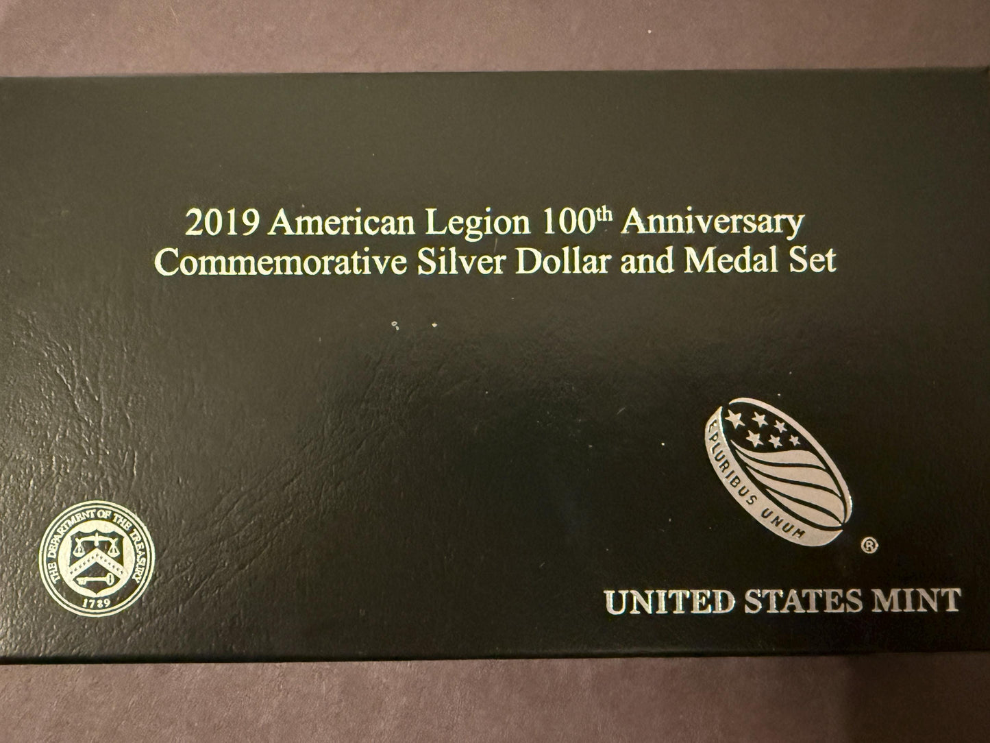 American Legion & American Veterans .999 Silver Set w/ COA Collectible