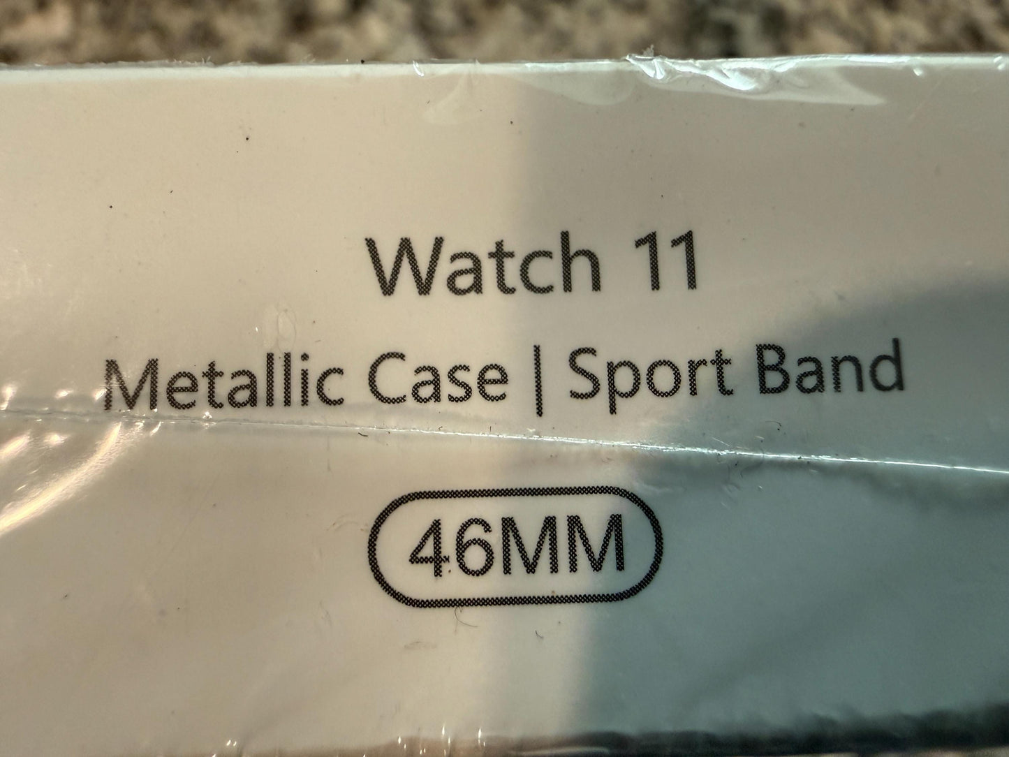 Watch 11 Smartwatch 46mm Fitness Tracker Heart Rate Sport Band Metallic