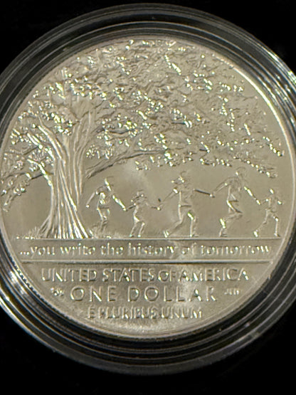 2017 Boys Town Centennial Silver Dollar Uncirculated US Mint Coin w COA