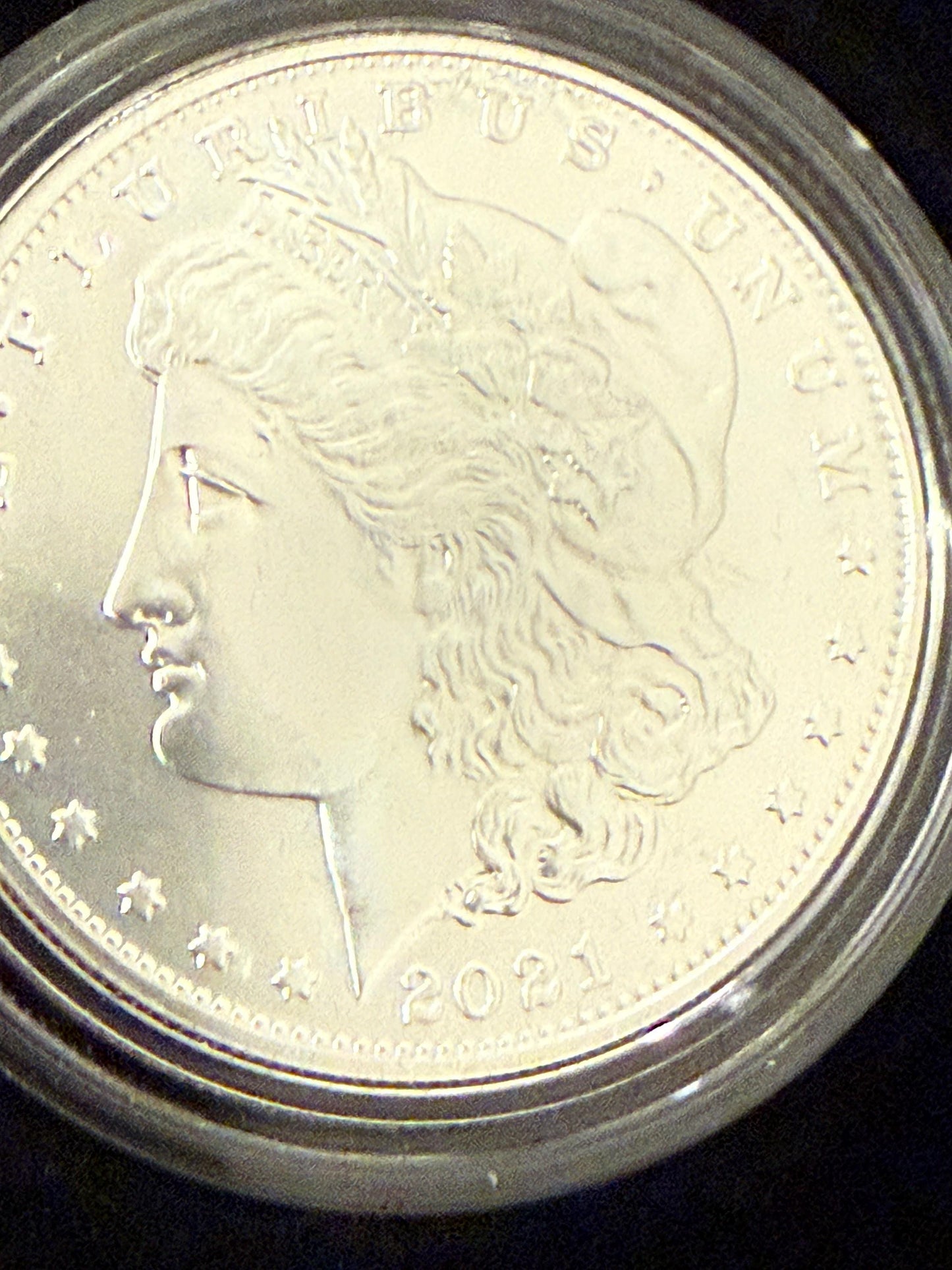 2021 Morgan Dollar San Francisco S Mint .999 Silver Coin w COA