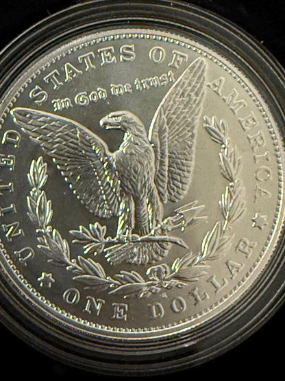 2021 Morgan Dollar San Francisco S Mint .999 Silver Coin w COA