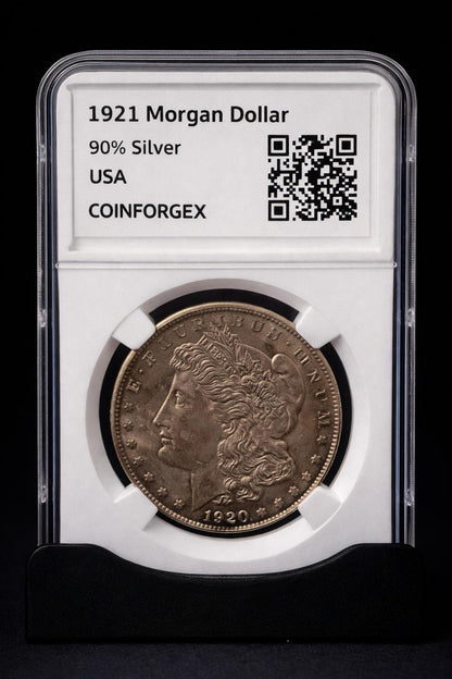 1921 Morgan Silver Dollar 90% US Coin Raw Vintage Collector Piece