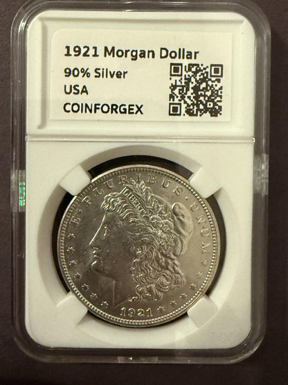 1921 Morgan Silver Dollar 90% US Coin Raw Vintage Collector Piece
