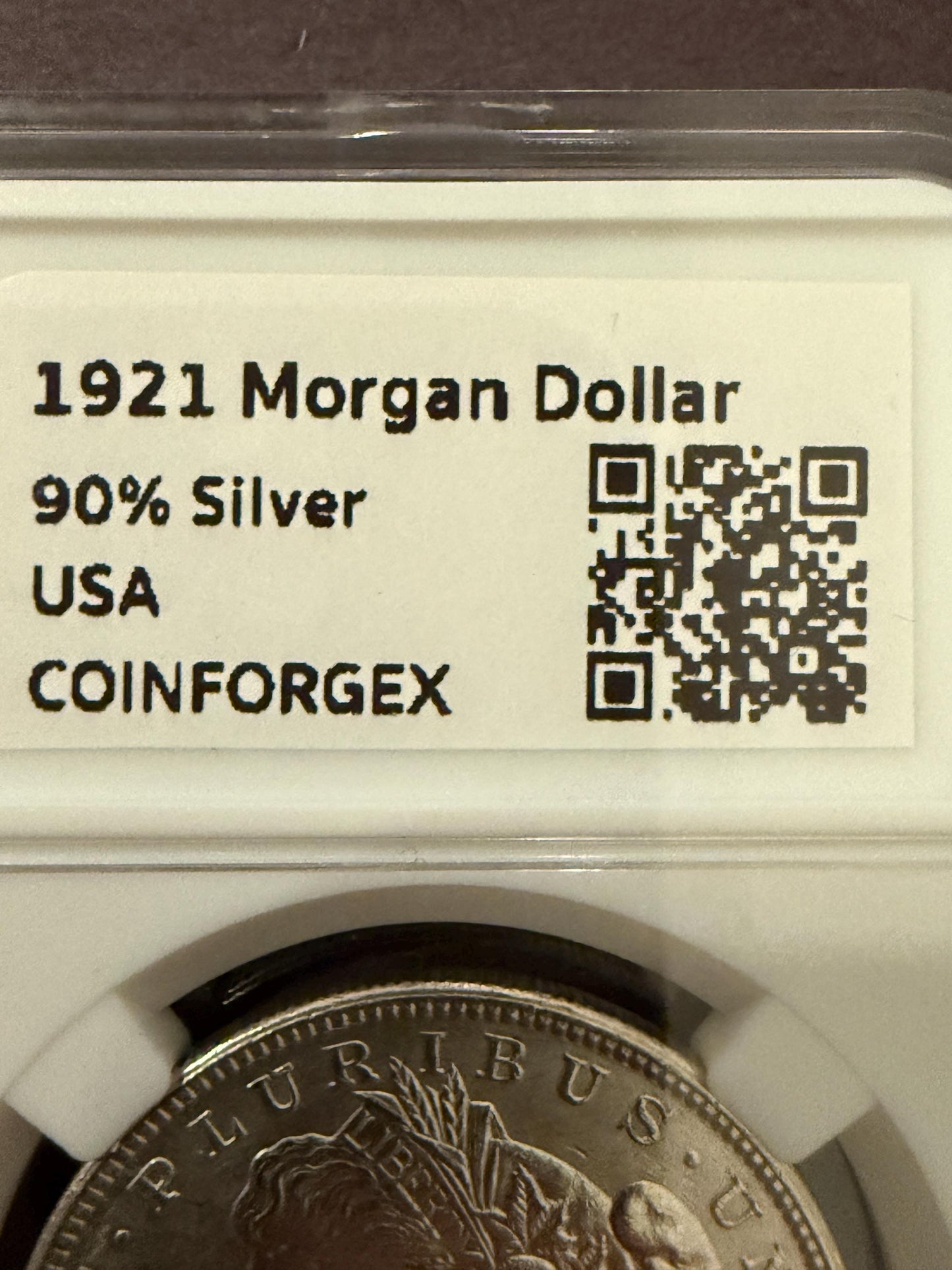 1921 Morgan Silver Dollar 90% US Coin Raw Vintage Collector Piece