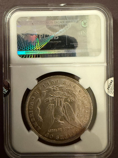 1886 Morgan Silver Dollar Philadelphia Mint 90% Silver US Coin Raw