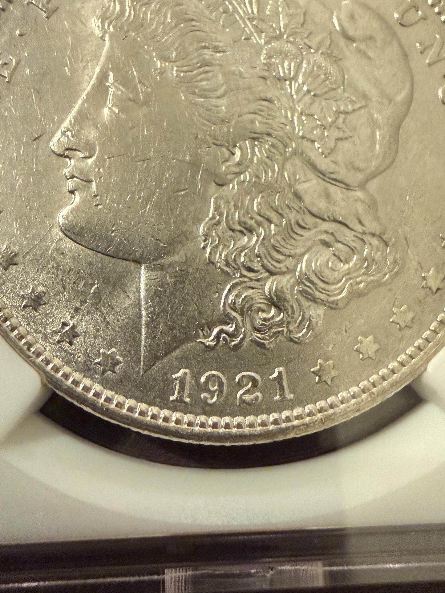 1921 Morgan Silver Dollar 90% US Coin Raw Vintage Collector Piece