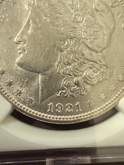 1921 Morgan Silver Dollar 90% US Coin Raw Vintage Collector Piece