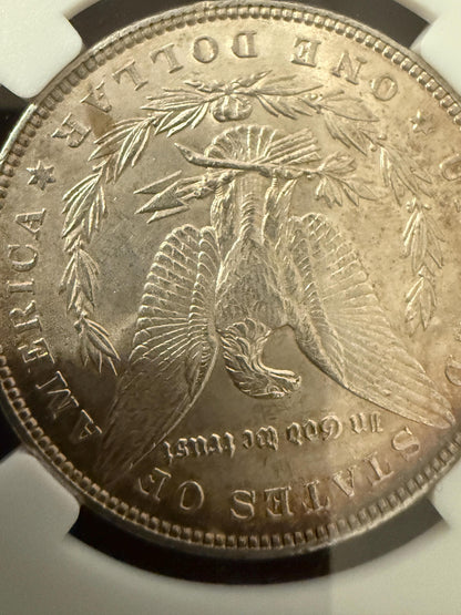1886 Morgan Silver Dollar Philadelphia Mint 90% Silver US Coin Raw