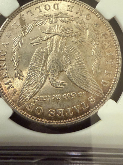 1886 Morgan Silver Dollar Philadelphia Mint 90% Silver US Coin Raw