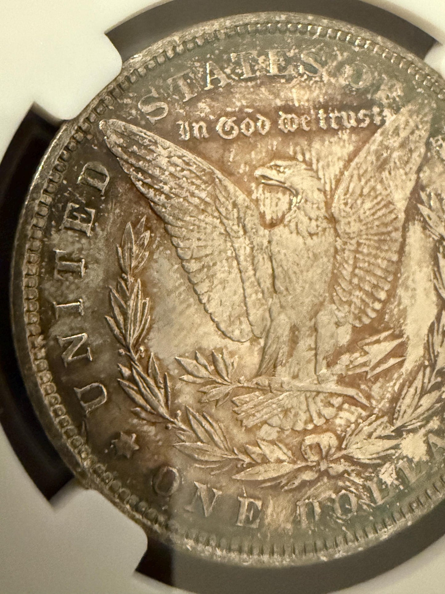 1890 Morgan Silver Dollar 90% Silver Vintage US Coin Collectible