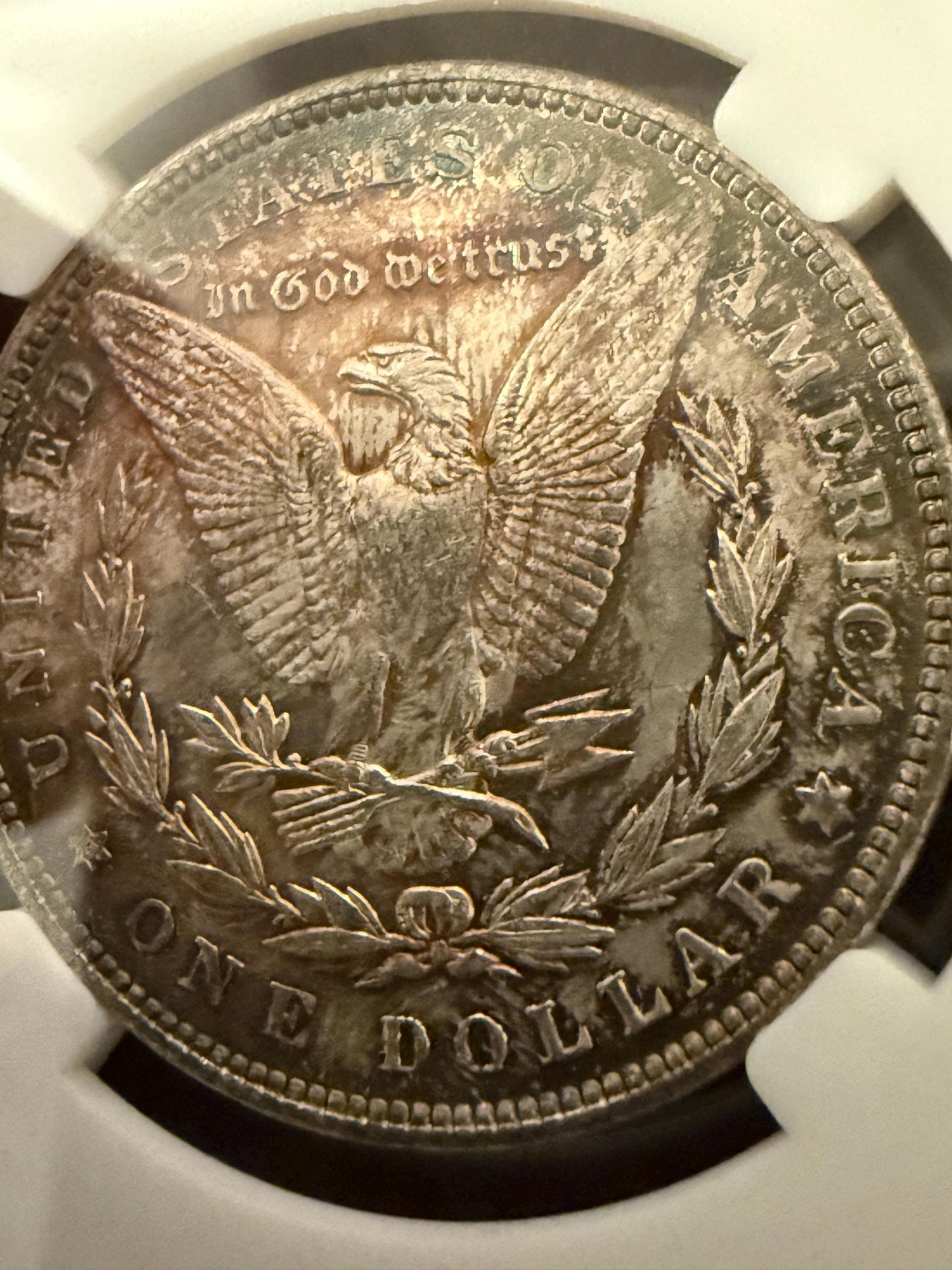 1890 Morgan Silver Dollar 90% Silver Vintage US Coin Collectible