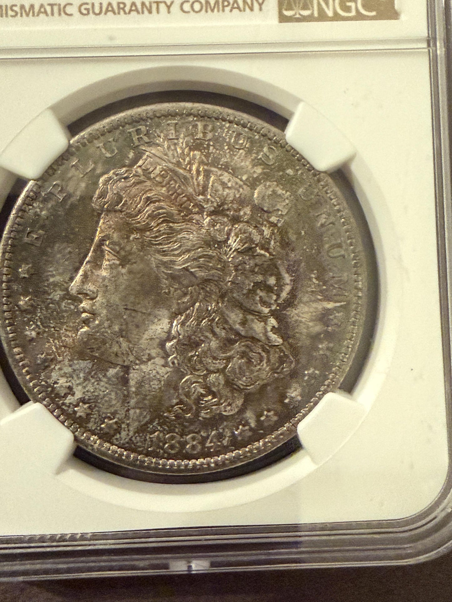 1884-O Morgan Silver Dollar NGC Certified New Orleans Mint US Coin