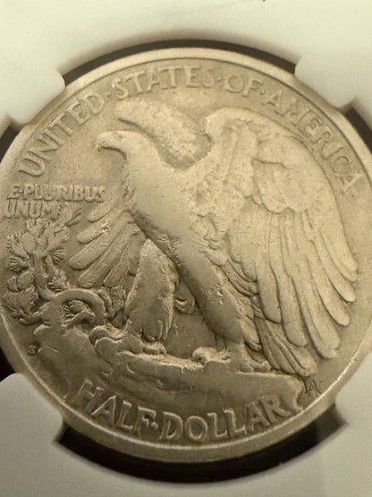 1939 S Walking Liberty Half Dollar 90% Silver San Francisco Vintage Coin